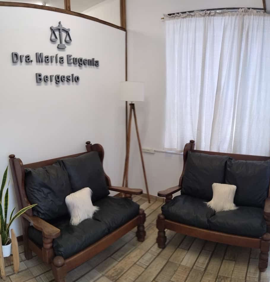 Foto del estudio jurídico de la Dra. María Eugenia Bergesio